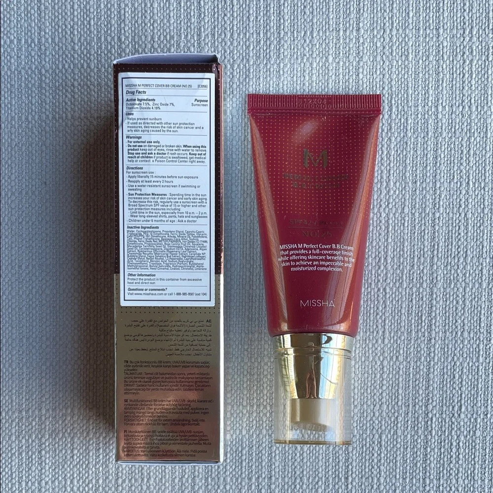 Missha Perfect Cover BB Cream SPF42/PA+++ - No. 25 warm beige